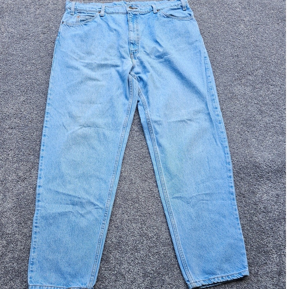 Vintage 90's Levi's 550 Orange Tab Jeans Mens 40x32 (Fits38X31) Relaxed Tapered